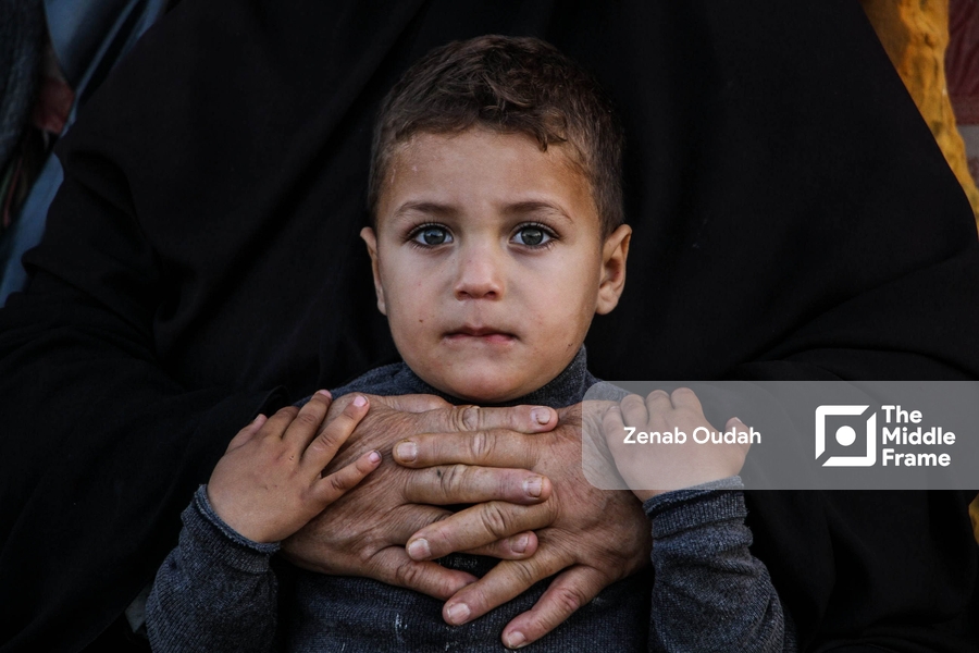 Portrait of a Palestinian child