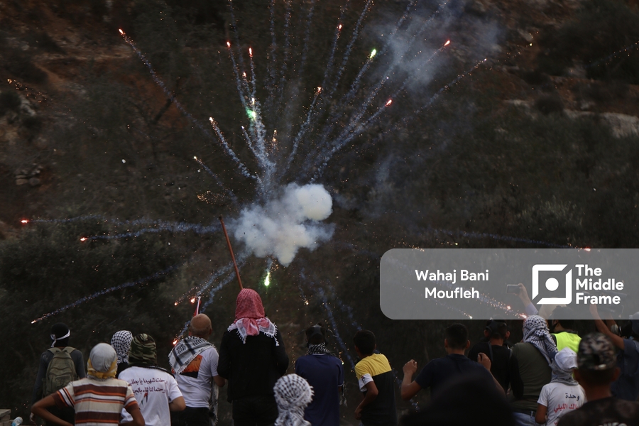 Palestinians Celebrate Expelling Settlers from Mount Sbeih in Beita