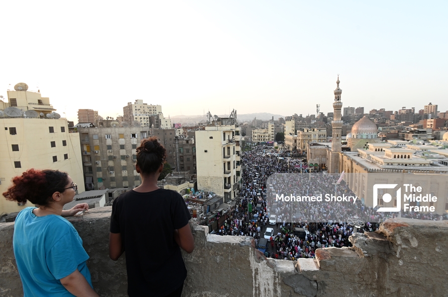 Eid al-Adha prayer at Sayyida Zeinab Mosque