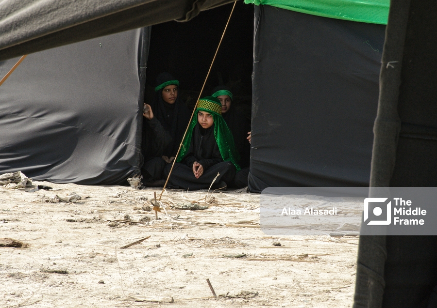 Scenes from the annual historical play commemorating Karbala battle.