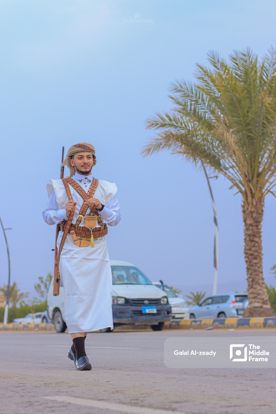 A portrait of a Yemeni man.
