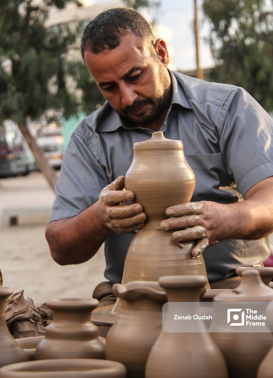 Portrait of a potter.