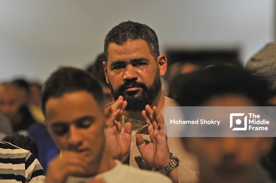 Tarawih prayer at Al-Azhar Mosque