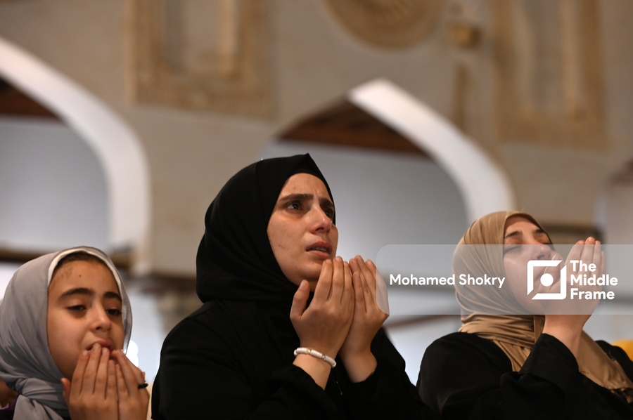 Tarawih prayer on the night of the 27th of Ramadan