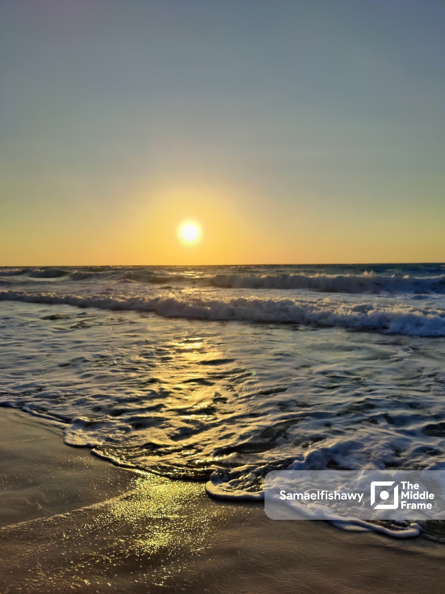 Sunset at the beach
