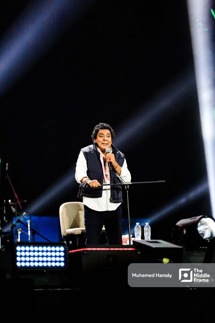Mohamed Mounir at New Alamein Festival