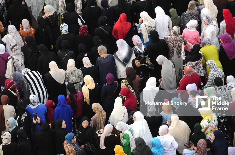 Eid al-Adha prayer at Sayyida Zeinab Mosque