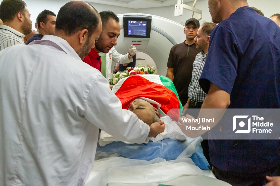 Martyrs funeral processions from Jenin refugee camp West Bank-Palestine ...
