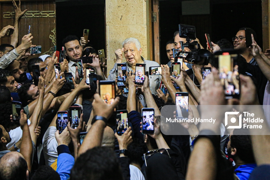 Mortada Mansour at Refaat's Funeral • The Middle Frame • GenAI for ...