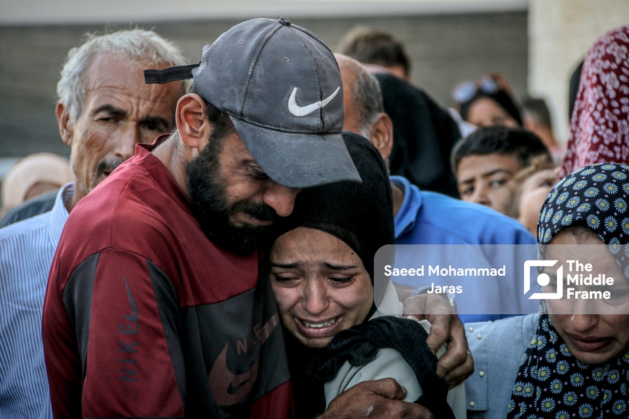 An Israeli airstrike targeted the Shan'a family's home in the Maghazi refugee camp.