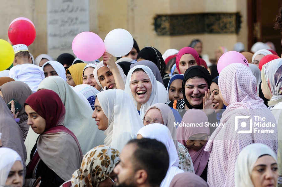 Eid al-Adha prayer at Sayyida Zeinab Mosque
