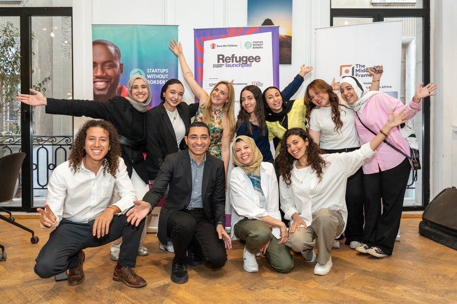 Launching Startups Without Borders for Refugees.