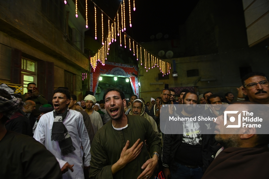Egyptians celebrate the final night of the Birth of Al-Sayyda Zeinab.