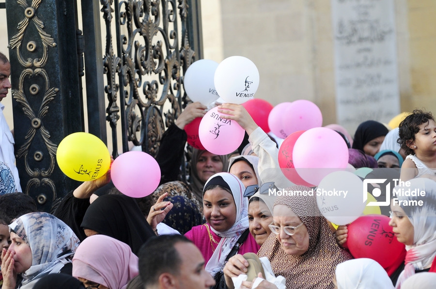 Eid al-Adha prayer at Sayyida Zeinab Mosque