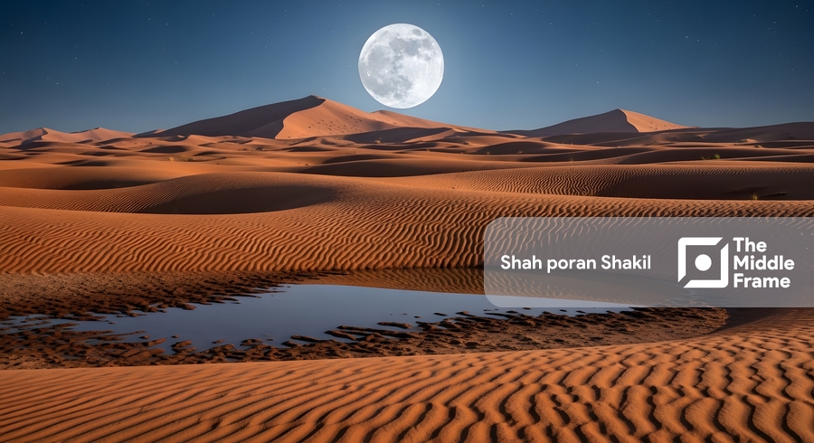 A River in the desert - Saudi Arabia