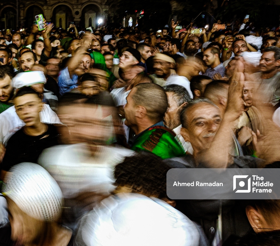 People celebrating the mawlid of Mursi Abu Al-Abbas