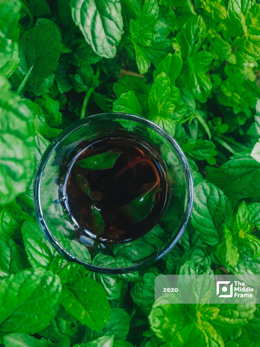 Tea with mint