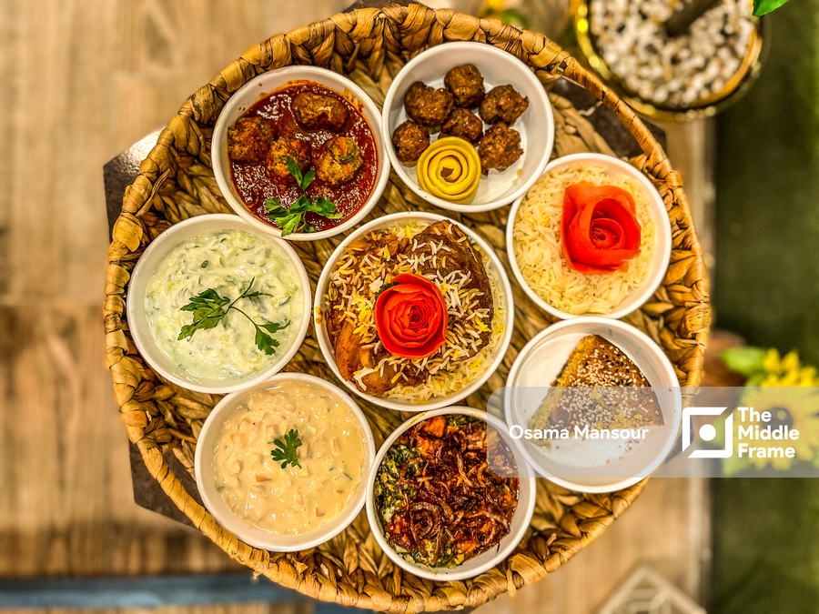 A table of Saudi Hijazi food