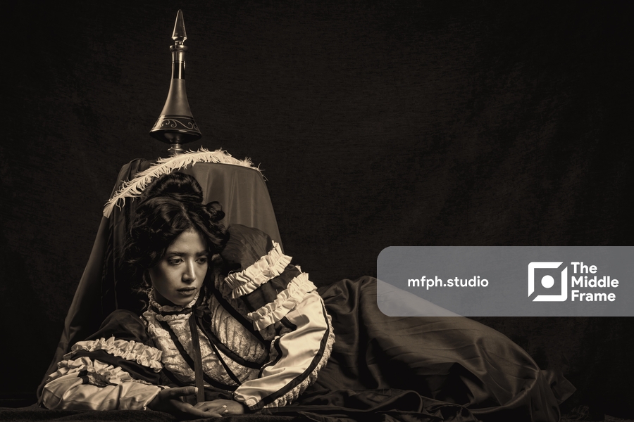 A woman posing for the camera