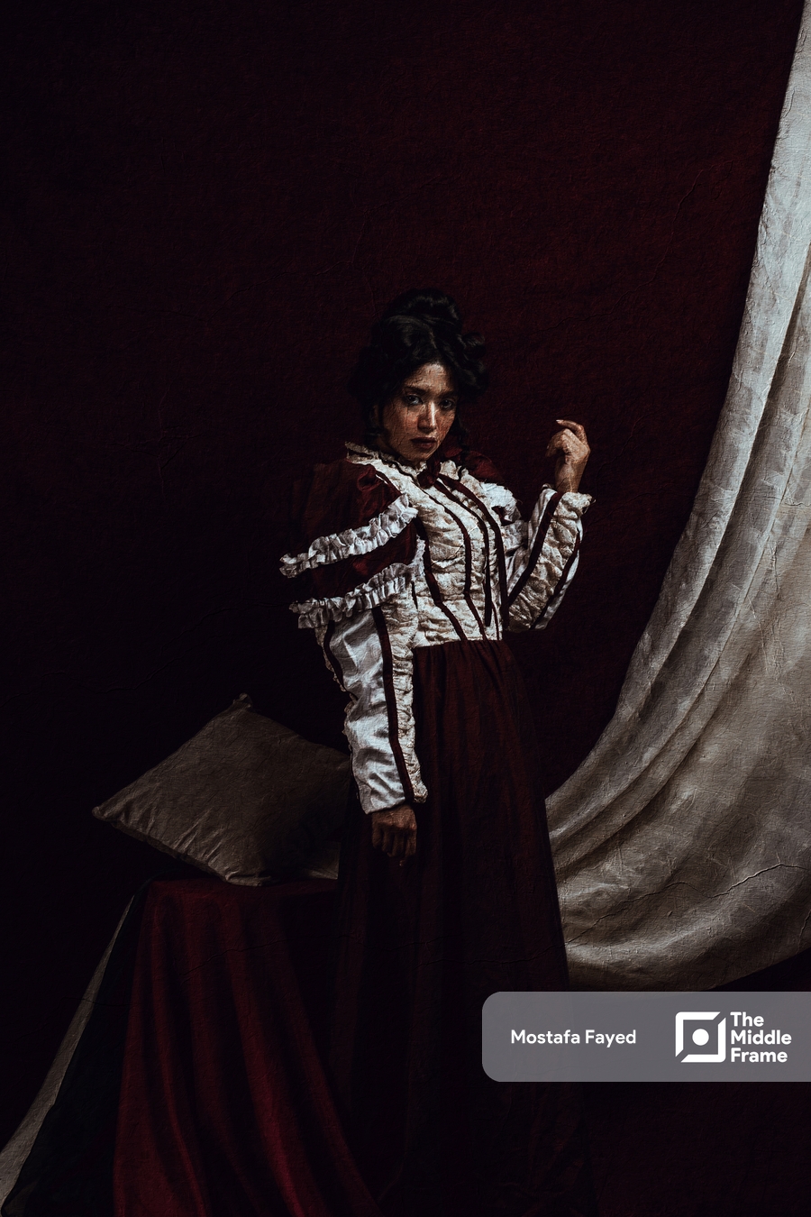 A woman posing for the camera