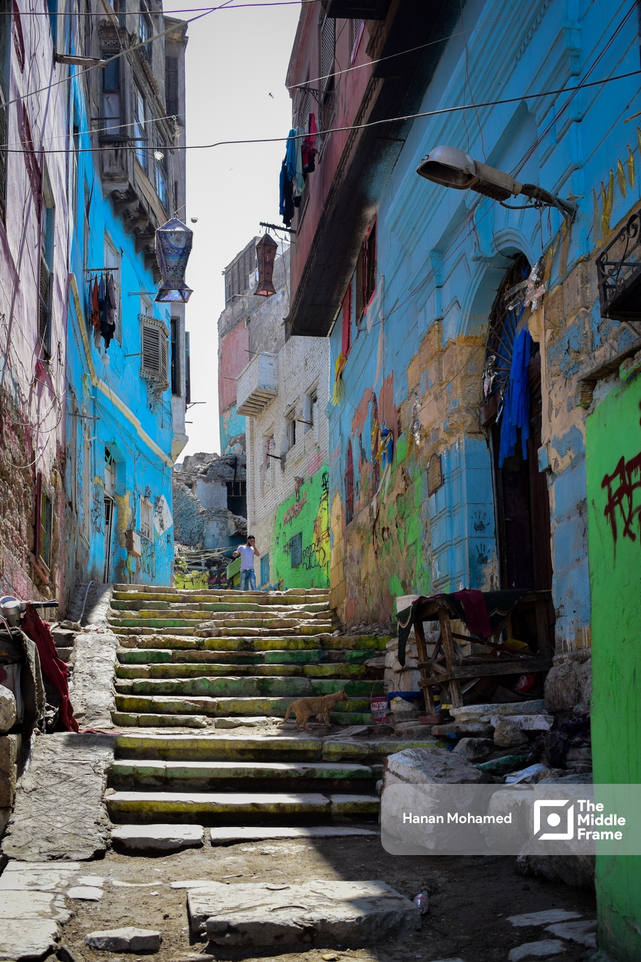 narrow stairs