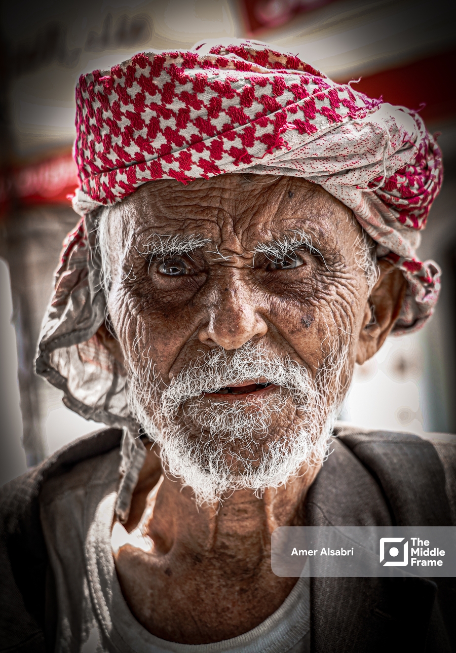 A Face Weathered by Time