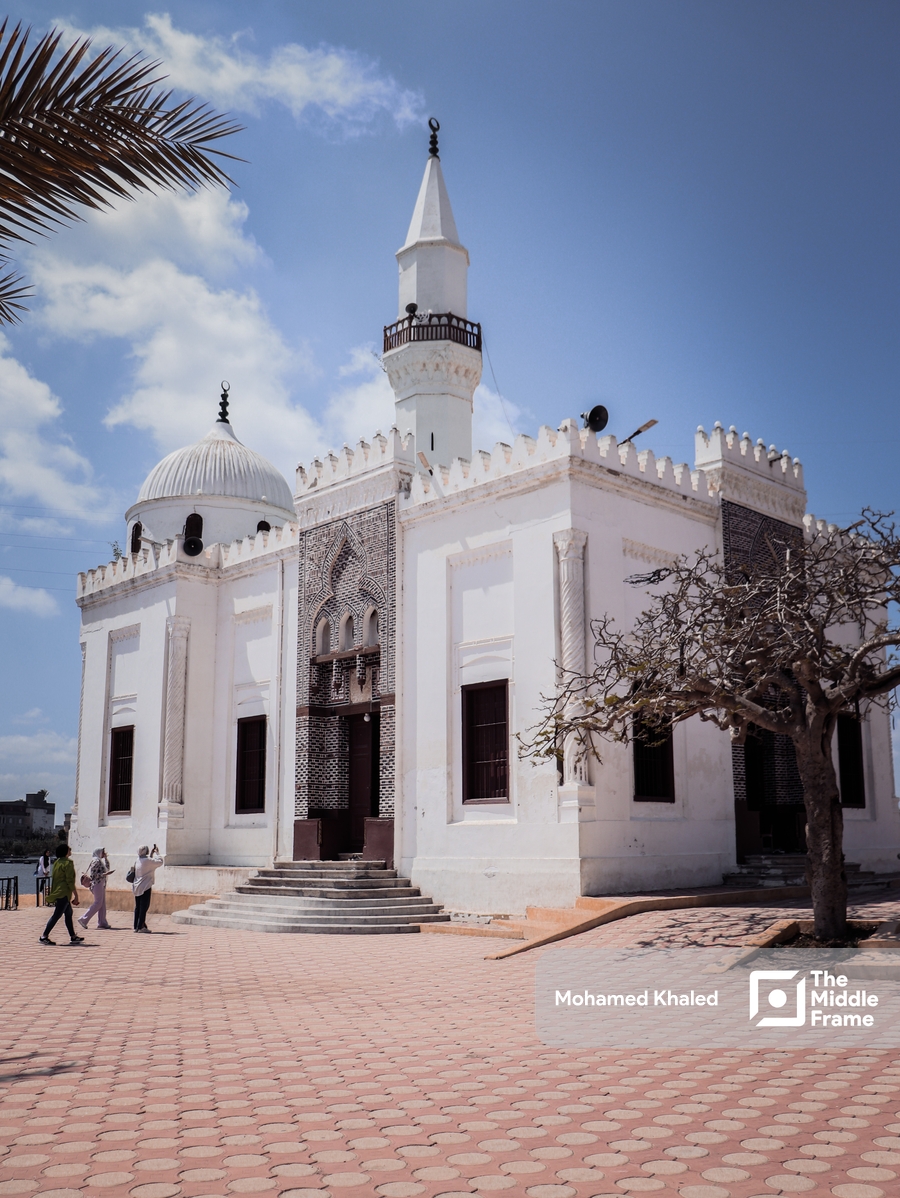 The Mosque of Abu Mandour on the Nile Delta Rashid-Egypt.