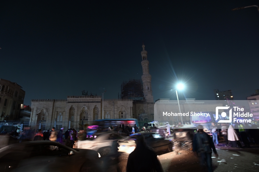 Egyptians celebrate the final night of the Birth of Al-Sayyda Zeinab.