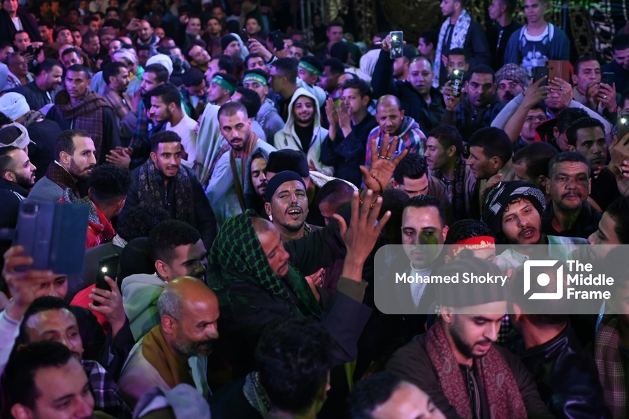 Egyptians celebrate the final night of the Birth of Al-Sayyda Zeinab.