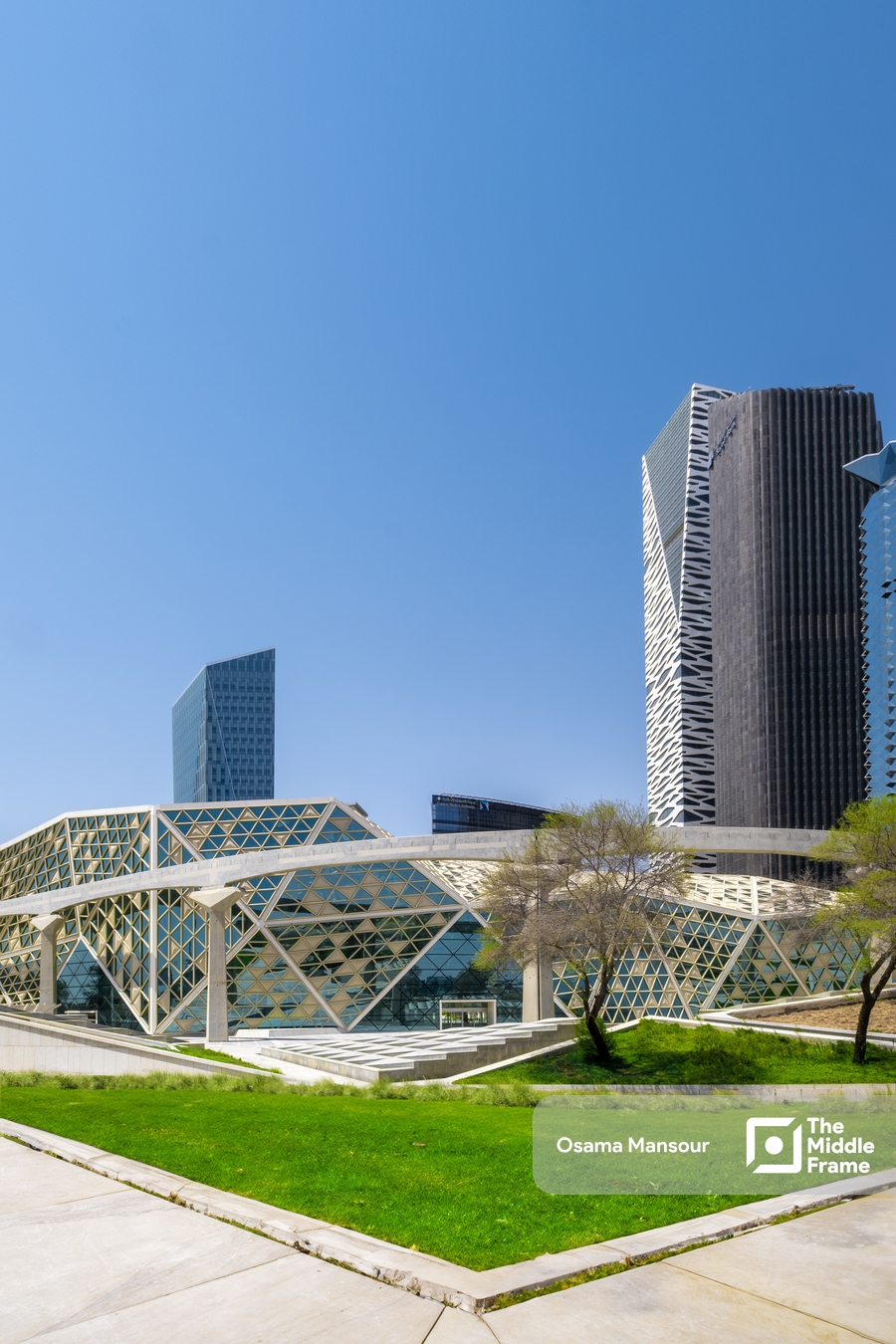 King Abdullah Financial District (KAFD) in Riyadh • The Middle Frame ...