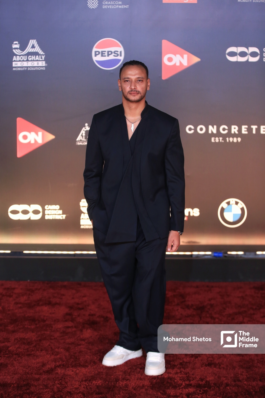 The actor Ahmed Khaled Saleh at the El Gouna Film Festival 2024.