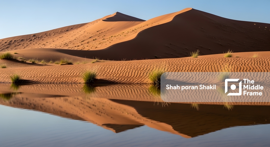 A River in the desert - Saudi Arabia