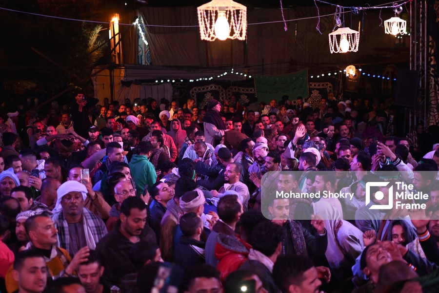 Egyptians celebrate the final night of the Birth of Al-Sayyda Zeinab.
