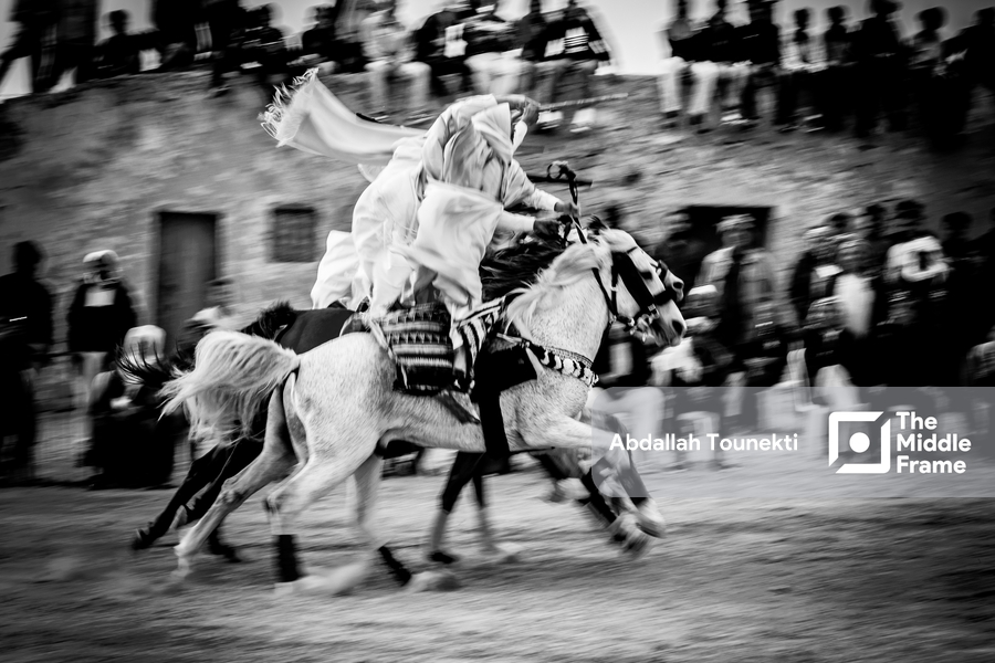 The Gunpowder Ceremony in Tunisia.