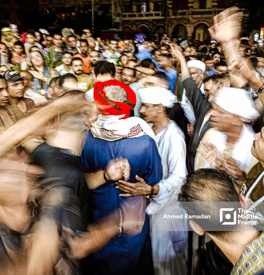 People celebrating the mawlid of Mursi Abu Al-Abbas
