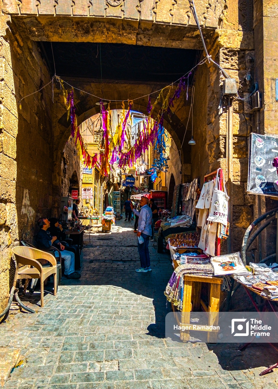Al-Salihiya Alley is located in the heart of Fatimid Cairo.