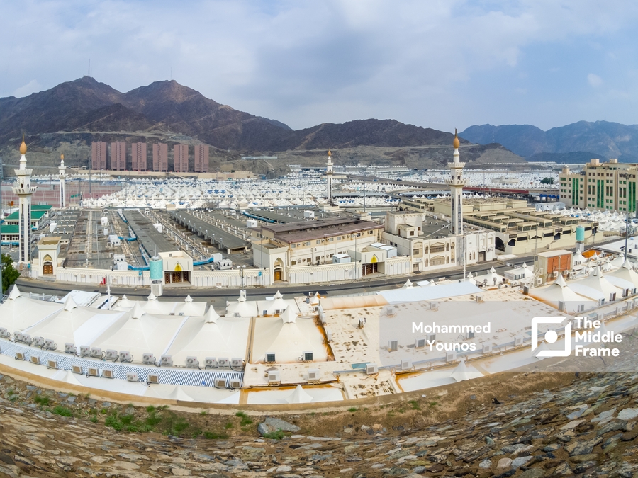 Mina Masha'er district Mecca-Saudi Arabia.