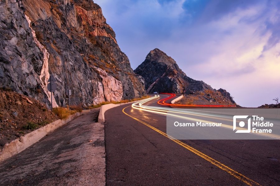 A breathtaking view of Al-Taif's majest mountains