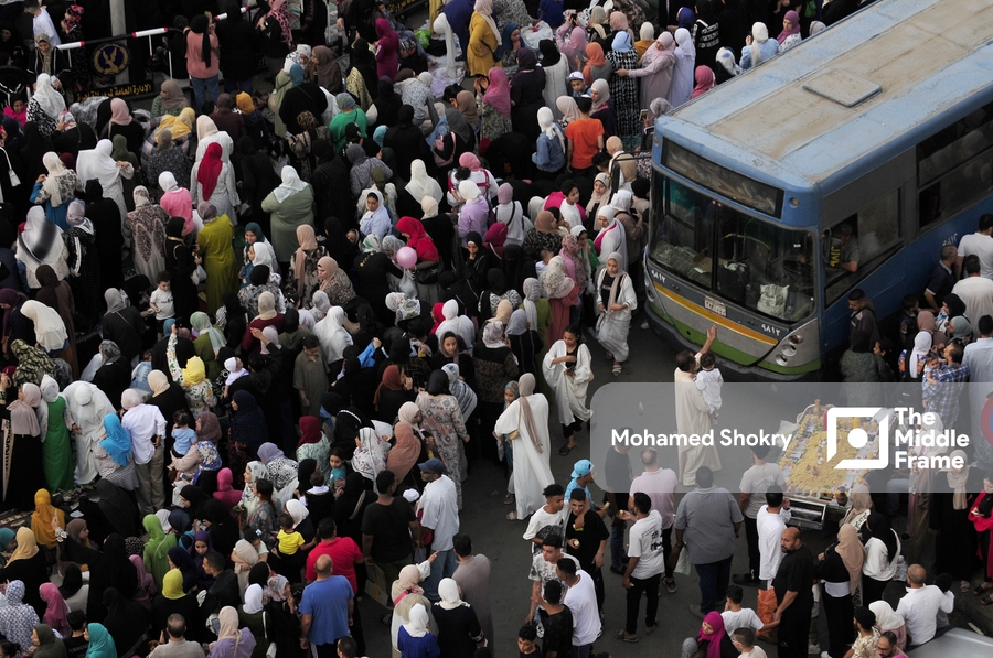 Eid al-Adha prayer at Sayyida Zeinab Mosque