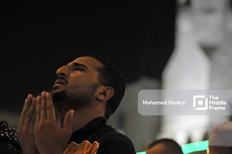 Tarawih prayer at Al-Azhar Mosque