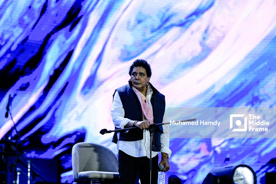 Mohamed Mounir at New Alamein Festival