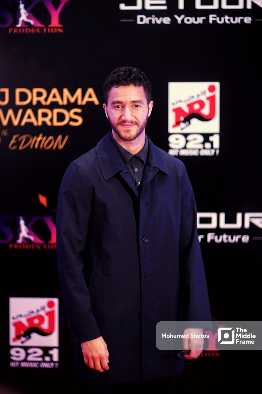 The young Egyptian actor Ahmed Malik