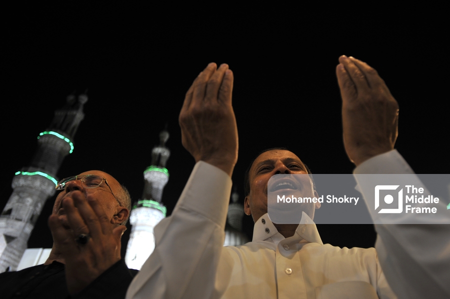 Tarawih prayer at Al-Azhar Mosque
