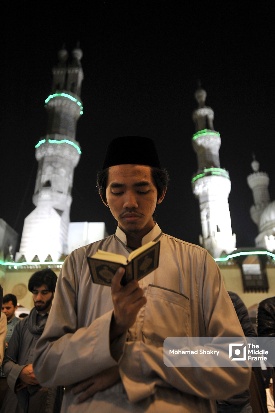 Tarawih prayer at Al-Azhar Mosque