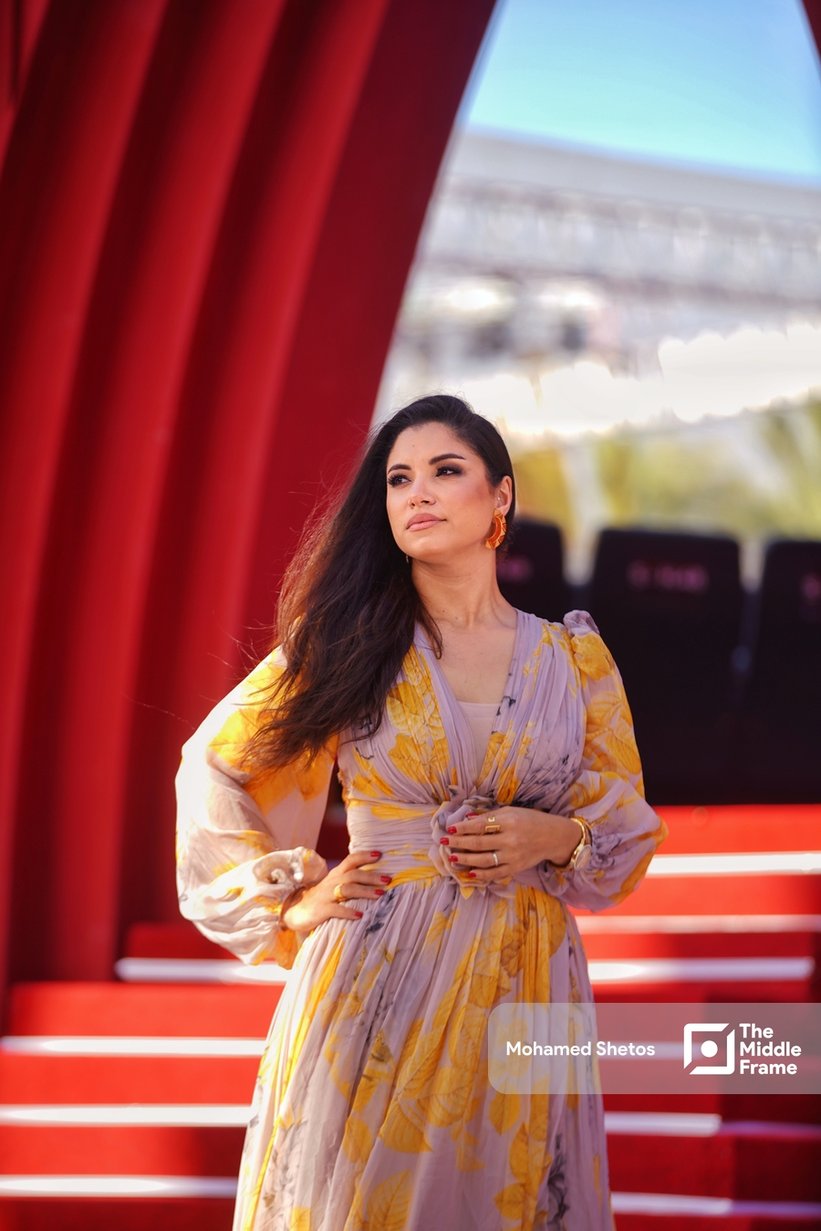 Nesma Mahgoub at the El Gouna International Film Festival 2024.
