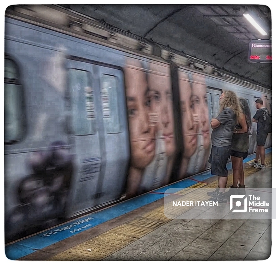 Subway train station in Turkey