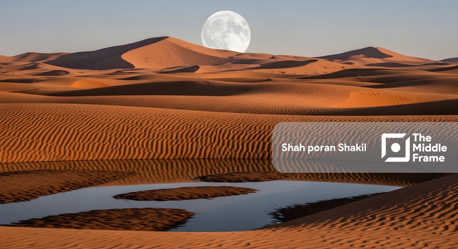 A River in the desert - Saudi Arabia