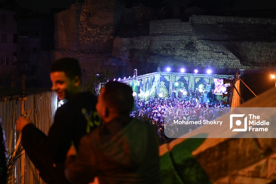 Egyptians celebrate the final night of the Birth of Al-Sayyda Zeinab.
