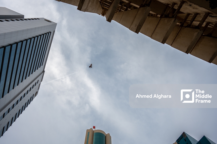 Skyscrapers in Manama, Bahrain.