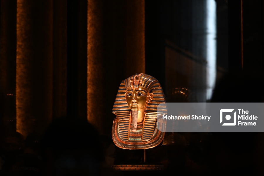 The Grand Egyptian Museum in Giza, Egypt.